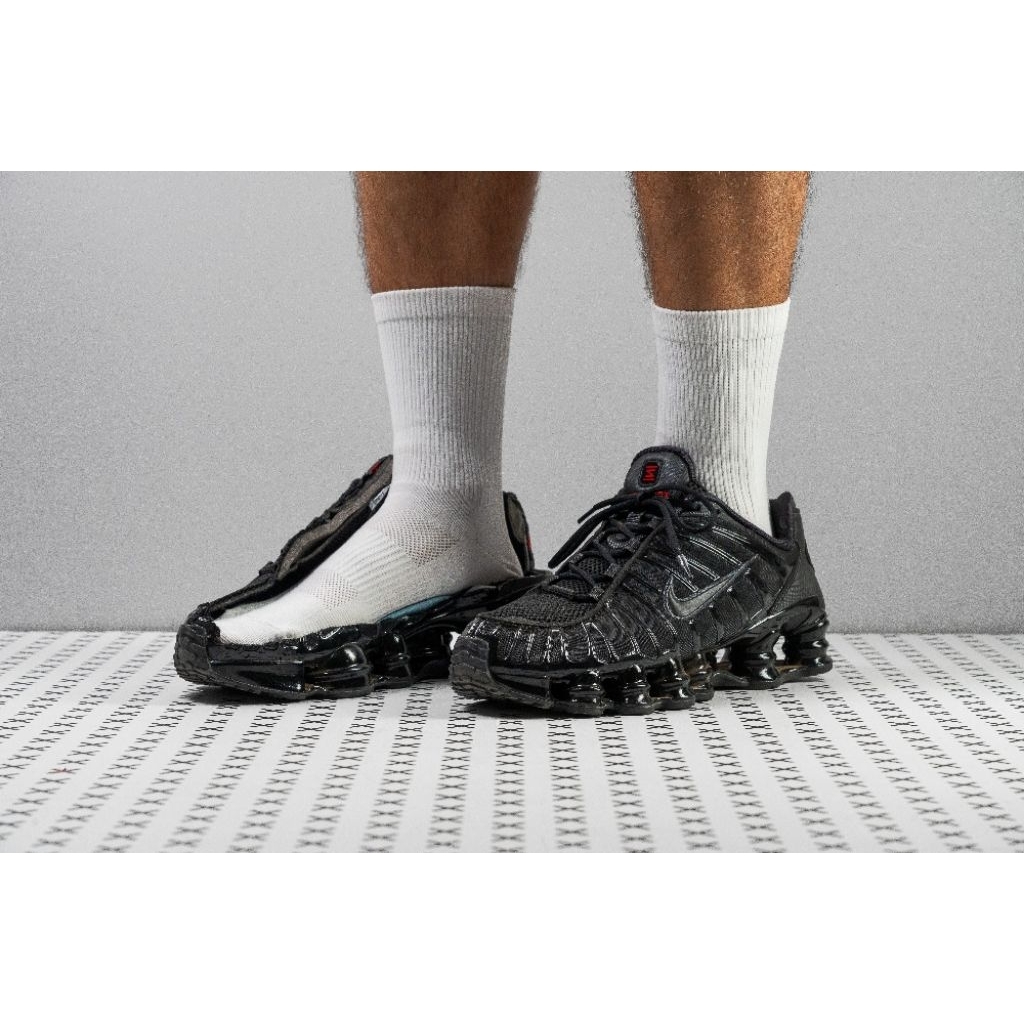 Sepatu Nike Shox tl black Sepatu Pria