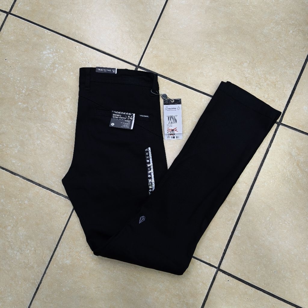 Celana VM Volcom Encino Skinny Stretch Pensil Original