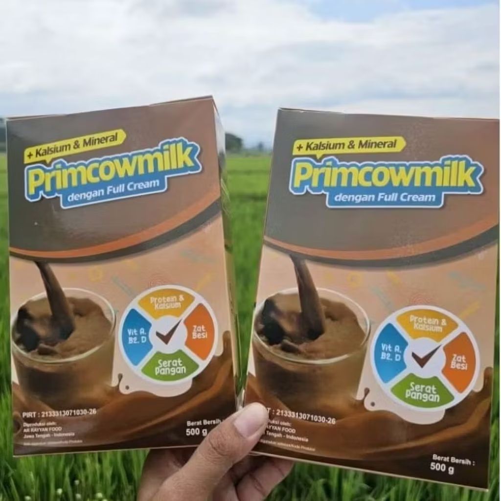 PRIMCOWMILK Susu Gemuk Badan Anak & Dewasa Gram Susu Fullcream