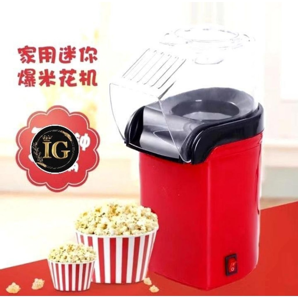 Mesin popcorn minijoy ekonomis/ Mesin popcorn homemade