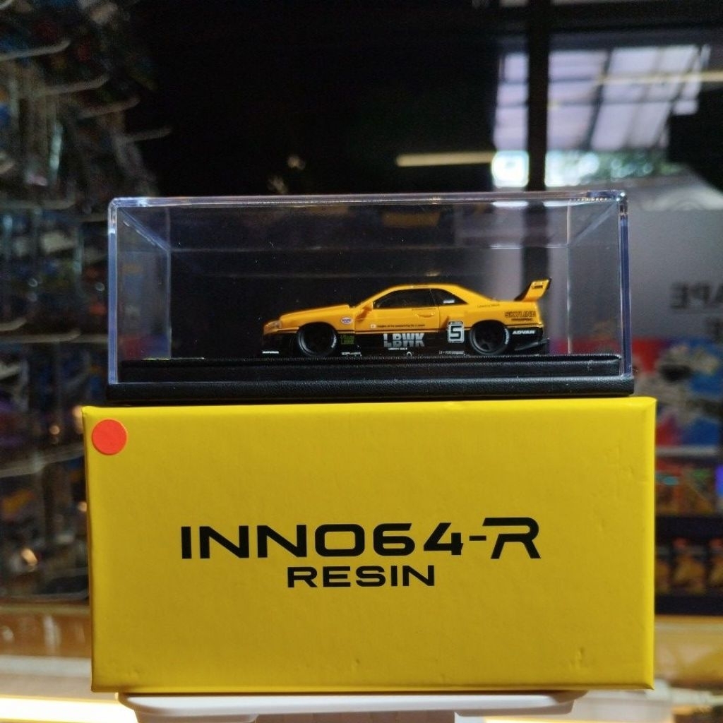 INNO64 RESIN NISSAN SKYLINE LBWK (ER34) SUPER SILHOUETTE LOOSE