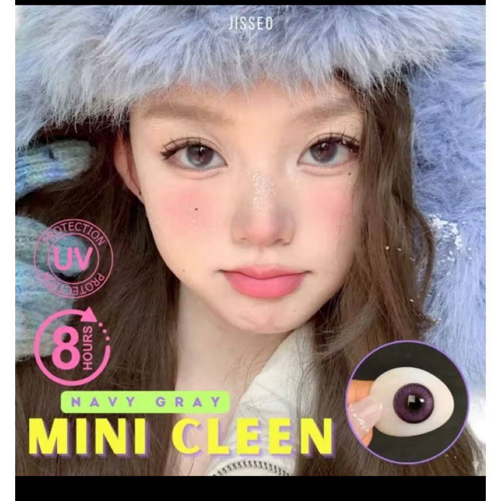 Softlens Mini Cleen Navy Grey / softlens normal