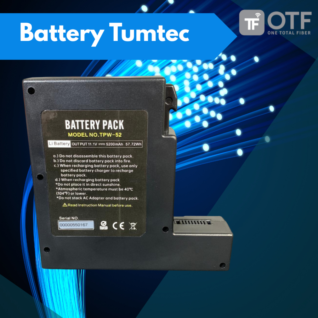 BATERAI SPLICER TUMTEC 16H / 16S / /17H / V9/ 18S  battery splicing fiber optic