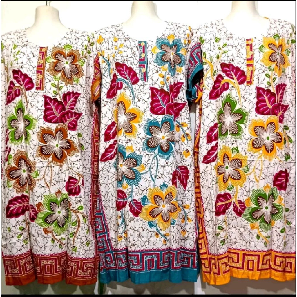 Daster Hengky XL Kancing Motif  LD 130