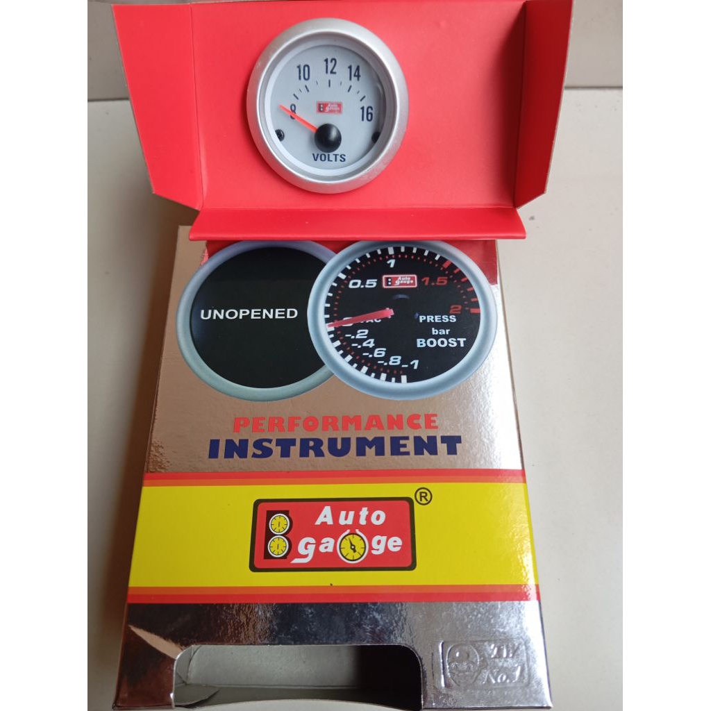 Auto Gauge Volts Accu Mobil | Volt Meter Auto Gauge Modifikasi Mobil