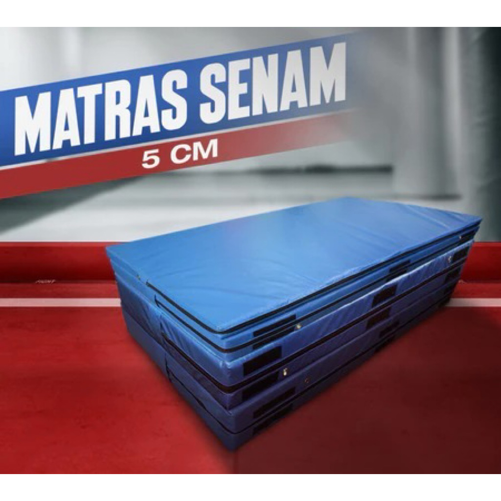 Matras Senam / Matras Olahraga Gymnastic / Matras Sekolah Tebal 5cm