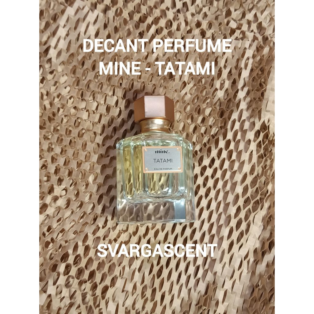 Decant Parfum Mine Tatami Tea