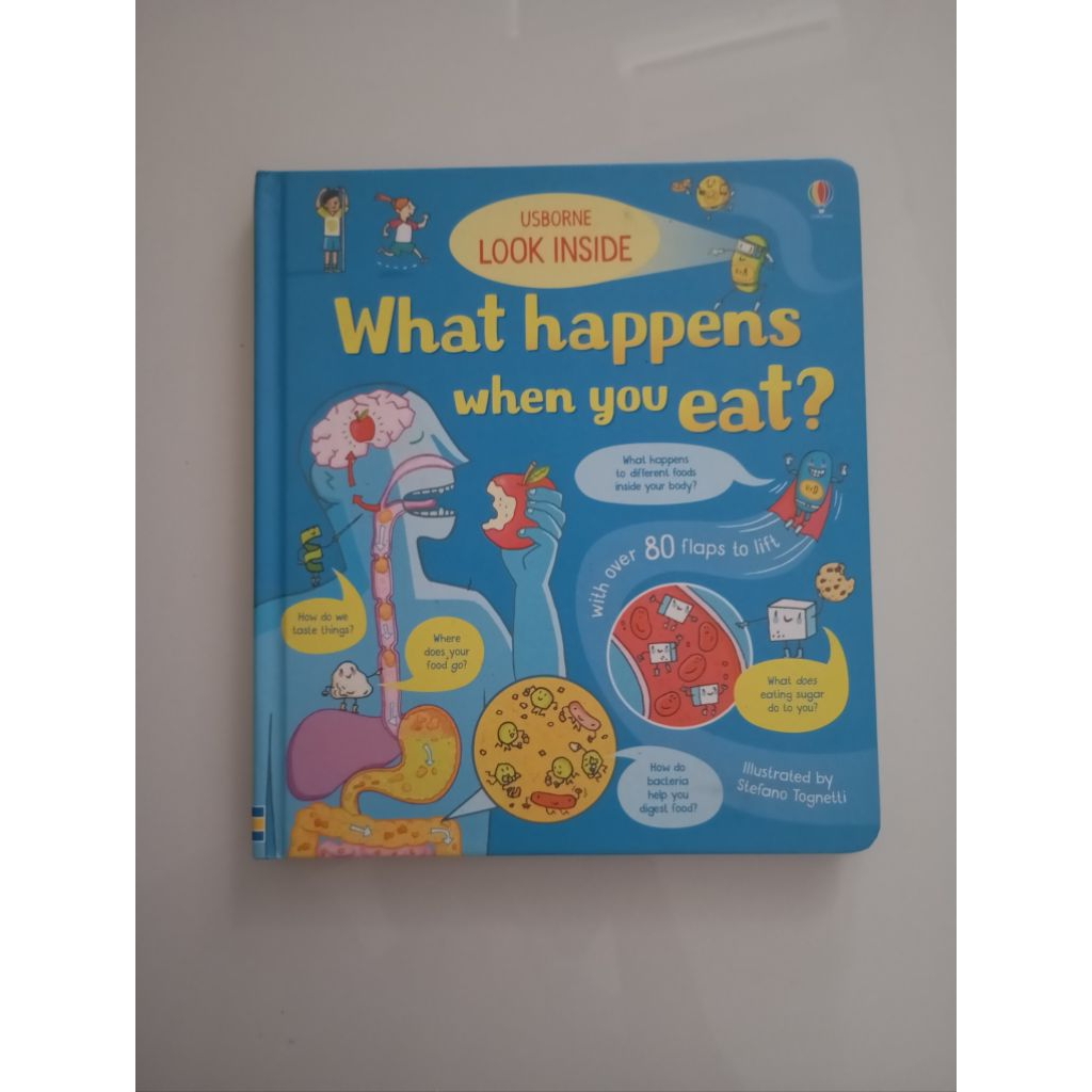 preloved usborne what happens when you eat