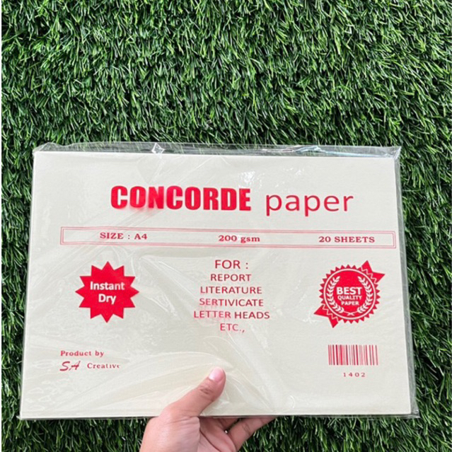 Kertas Concorde (Concorde Paper)