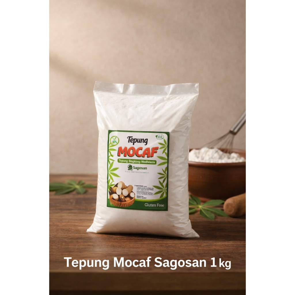 SAGOSAN TEPUNG MOCAF 1 KG GLUTEN FREE