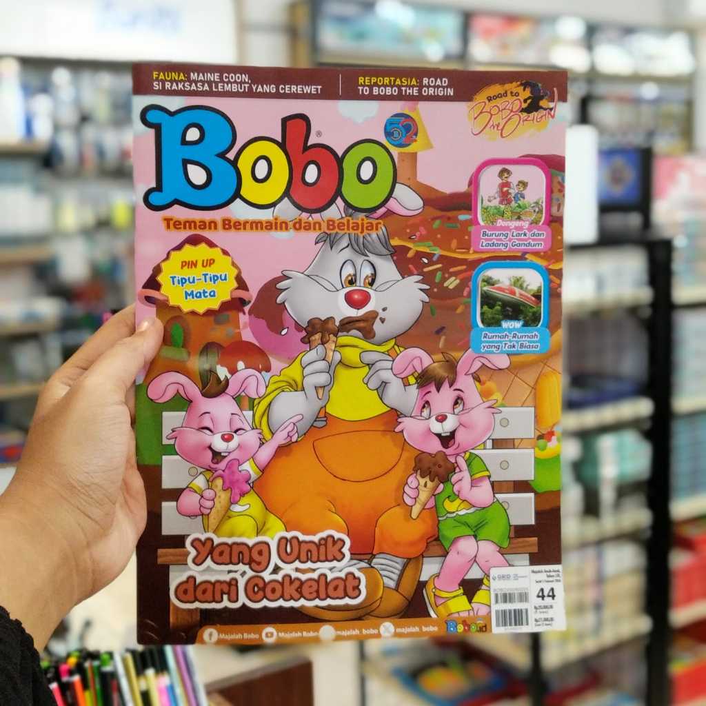 Majalah BOBO Edisi Terbaru Terbitan Gramedia