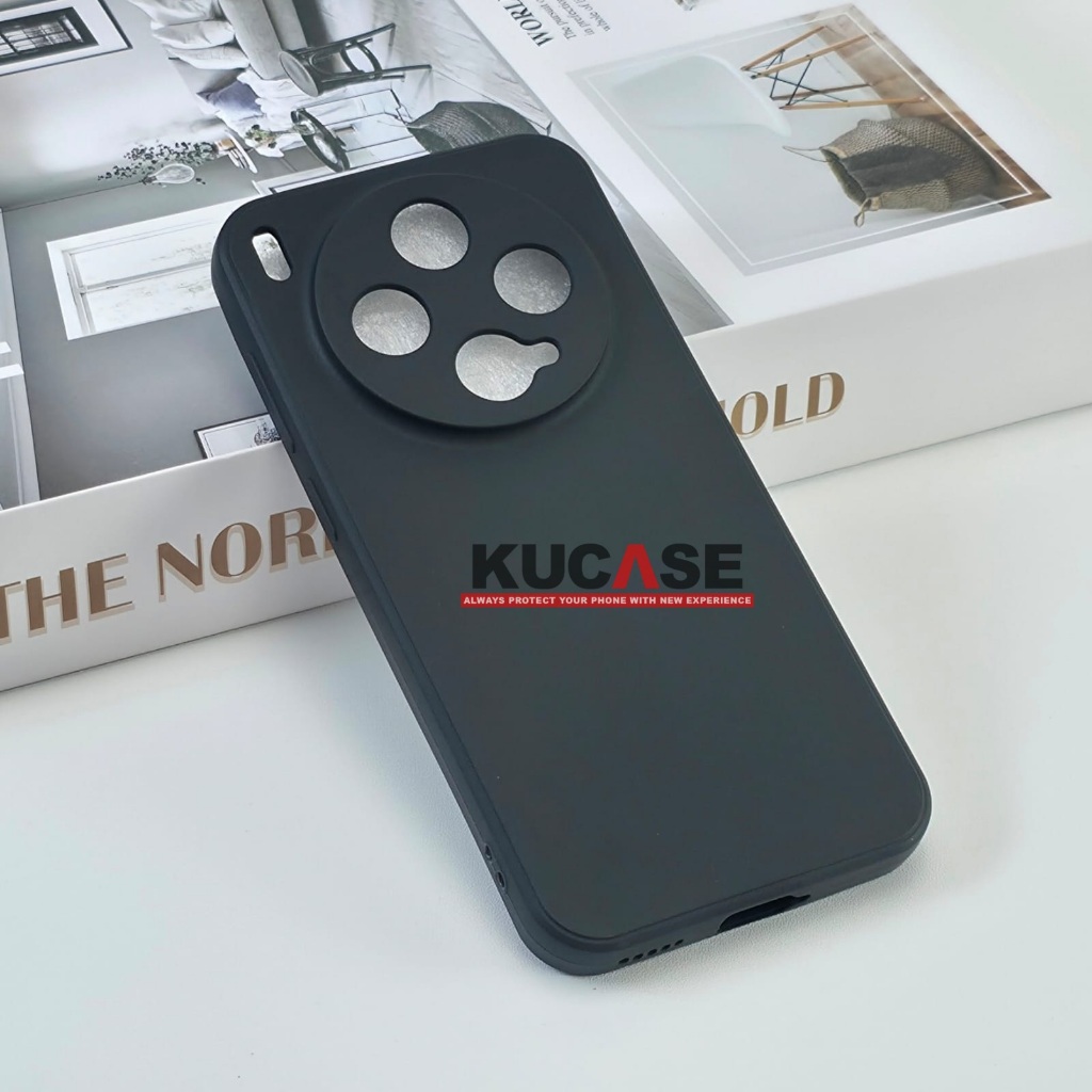 Vivo X300 Vivo X300 Pro Vivo X200 Softcase Macaron Square Black Case Vivo X300 Vivo X300 Pro Vivo X2