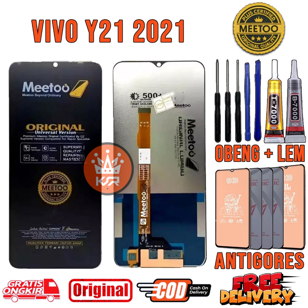 Lcd Touchscreen VIVO Y21 2021 ORI Original Fullset OEM Quality Lcd Vivo Y21 2021