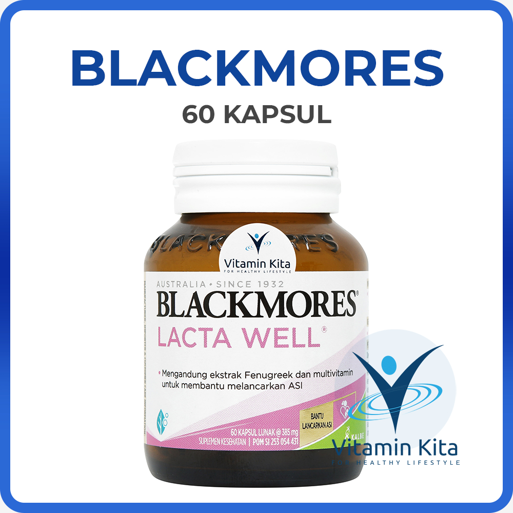 BLACKMORES LACTA WELL | SUPLEMEN ASI BOOSTER, IBU MENYUSUI, MENYUSUI, FENUGREEK EXTRACT