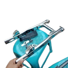 Arm supra x125 tipe long full besi tebal/supit belakang/swing arm karisma long hanmade tebal