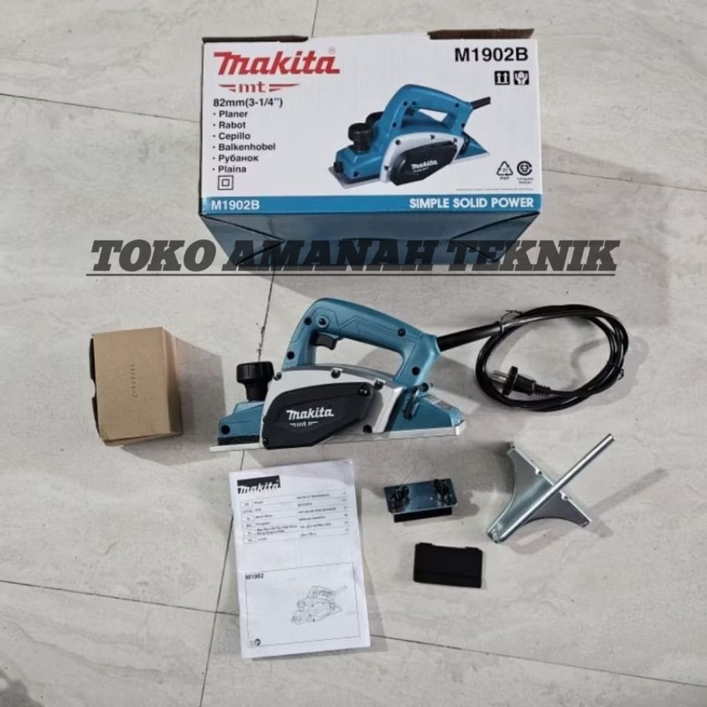 MAKITA M 1901 B PLANNER SERUT KAYU PLANER KETAM PASAH SUGU MESIN M 1901B M1901 B