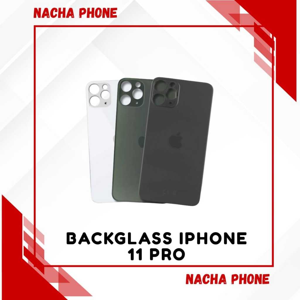 Backglass + Backdoor IPhone 11 Pro Kualitas Terbaik
