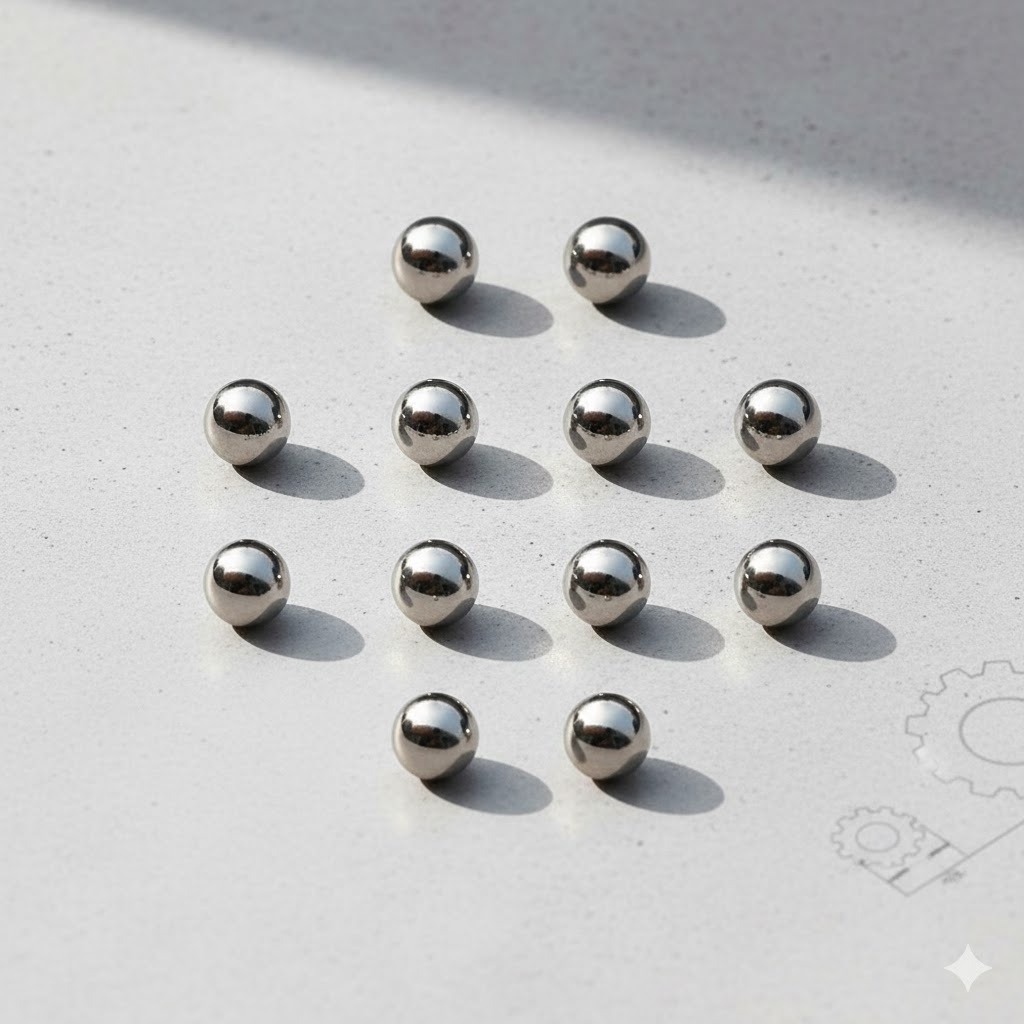 BOLA BEARING STEEL BALL 10mm LAHER - JPN (HARGA UNTUK 100 PCS)