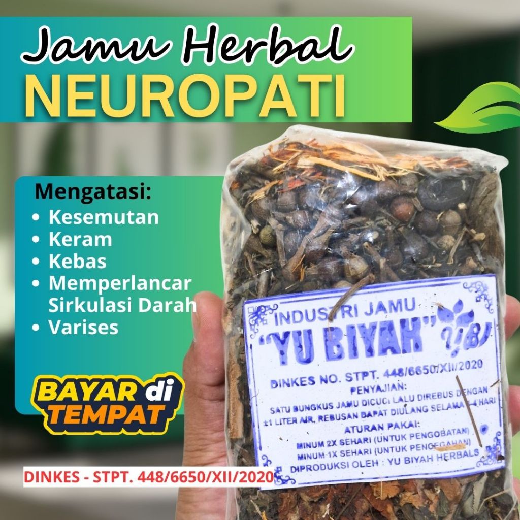 Herbal Godok Obat kebas mati rasa kesemutan neuropati - Jamu Godok Neuropati Paling Ampuh