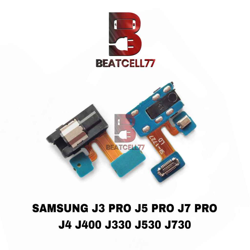 Flexi Konektor Handsfree Samsung J3 J5 J7 Pro / J4 / J400 / J330 / J530 / J730 Audio Jack Headset + 