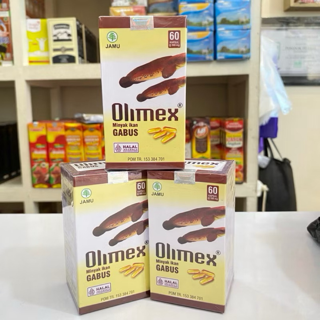 OLIMEX KAPSUL MINYAK IKAN GABUS
