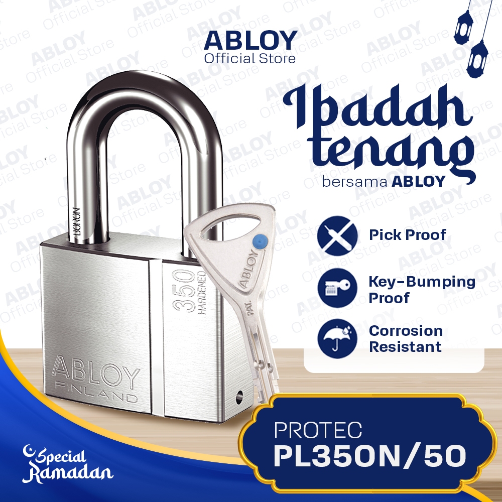 ABLOY Gembok Padlock Protec PL350N/50