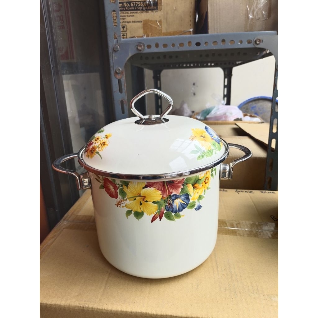 Panci enamel Dutch Oven GT - 20 Tebal