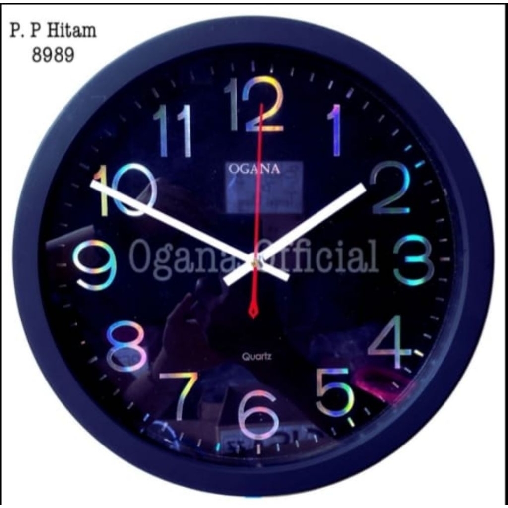 JAM DINDING OGANA 8989 POLOS DM 32CM