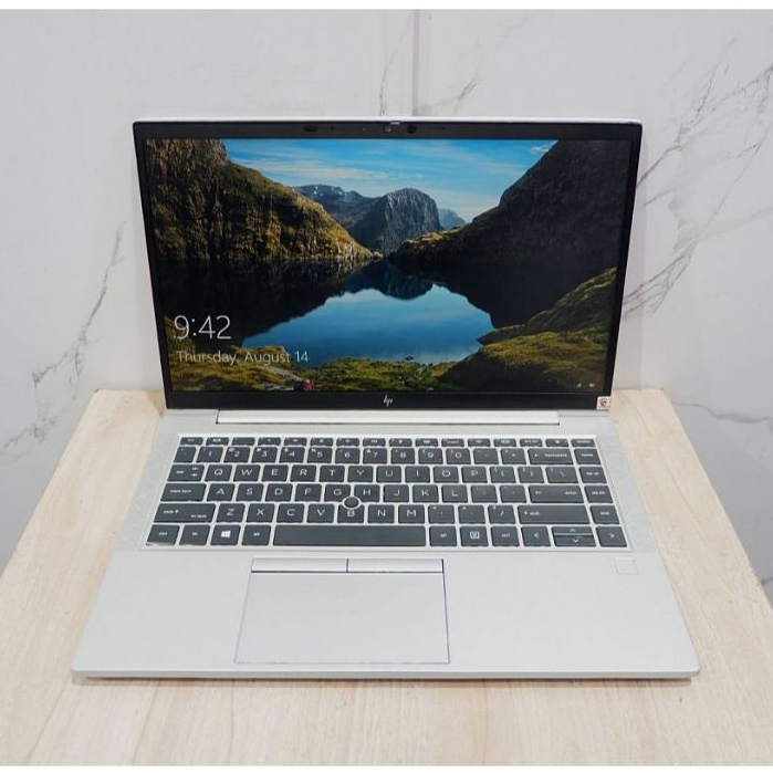 Laptop Slim HP Elitebook 845 G7 AMD Ryzen 7 PRO 4750U Ram 8Gb Ssd 256Gb GAMING DESAIN CODING