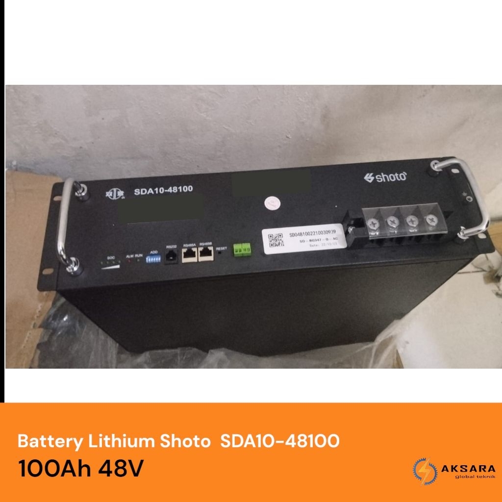 Shoto Lithium SDA10-48100 100Ah 48V Support UPS,Data Center DLL