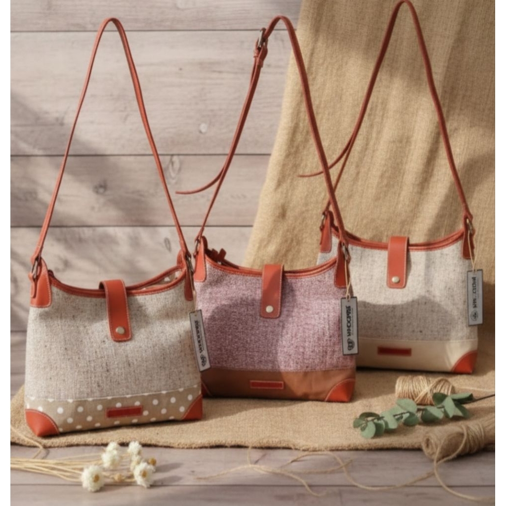 Tas Karung Goni India Premium - Tote Bag Goni Natural Aesthetic