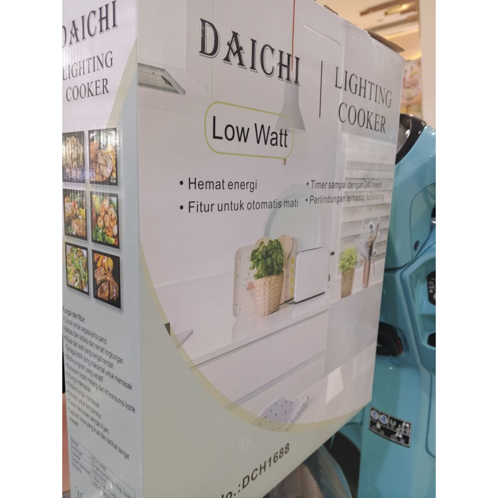 daichi lighting cooker/kompor daichi/kompor lampu/kompor halogen/daichi