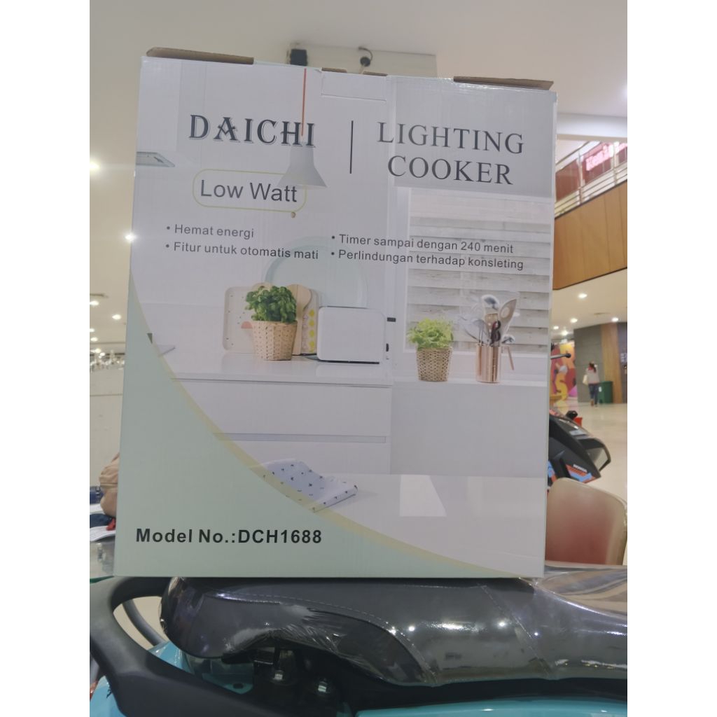 daichi lighting cooker/kompor daichi/kompor lampu/kompor halogen/daichi