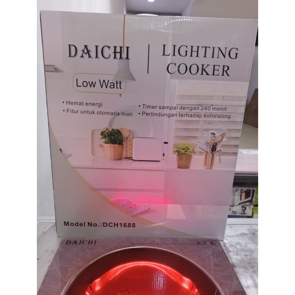 daichi lighting cooker/kompor daichi/kompor lampu/kompor halogen/daichi