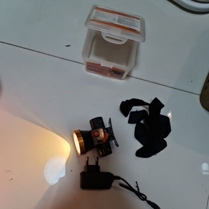 Senter Kepala 20W kuning EMICO