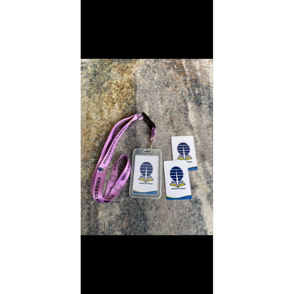 1 Set KTM UNIVERSITAS TERBUKA,Lanyard UT dan casing
