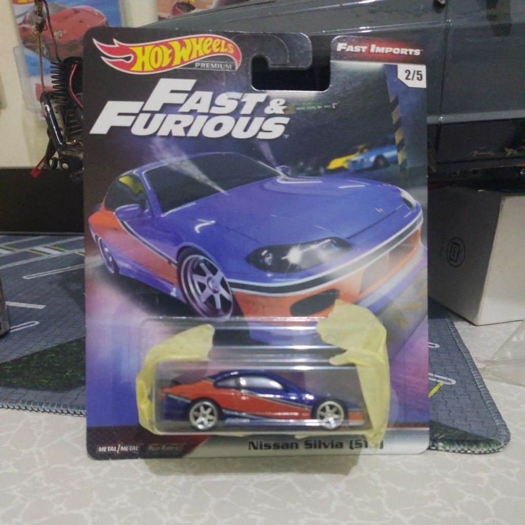 HOTWHEELS PREMIUM NISSAN SILVIA S15 MONALISA