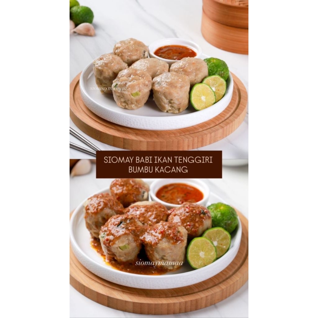 SIOMAYMAMAA FROZEN VACUUM PACK Siomay Babi Ikan Tenggiri