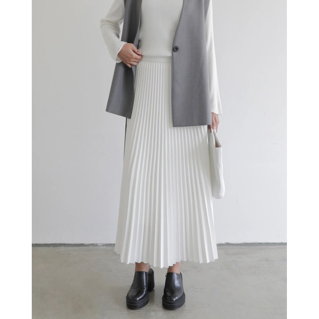 saba sunray skirt - offwhite