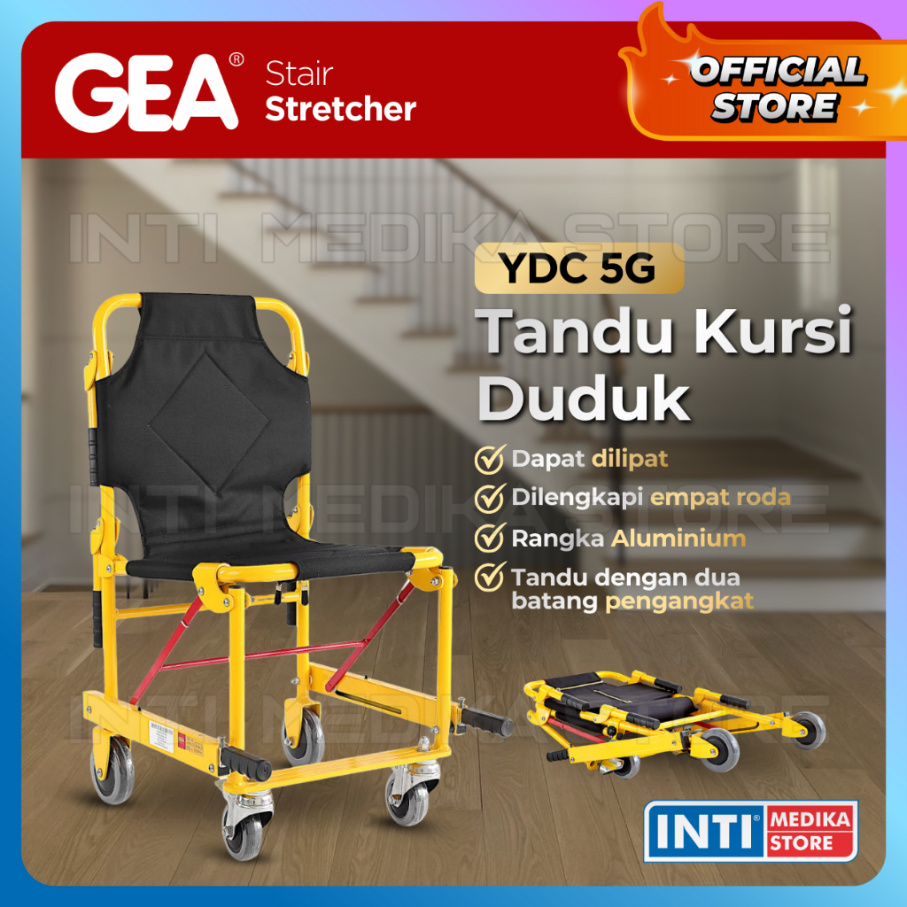 GEA - Tandu Tangga Kursi Roda YDC 5G | Stair Stretcher Emergency YDC-5G