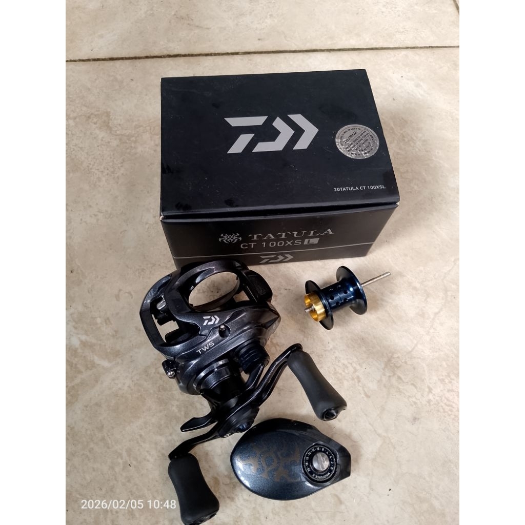 spare part daiwa tatula ct 100xsl jdm (ratio 8) original