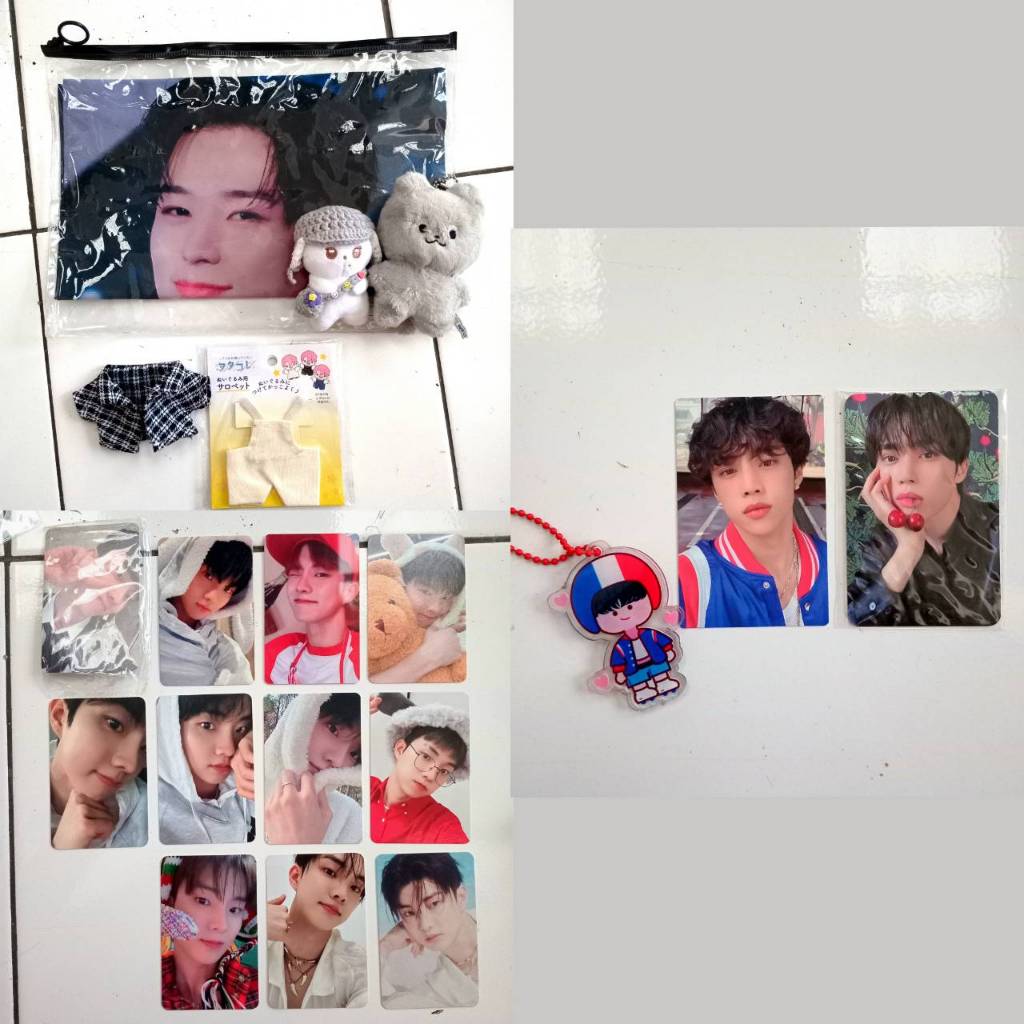 photocard the boyz tbz q changmin sunwoo doll junyang dan slogan juyeon