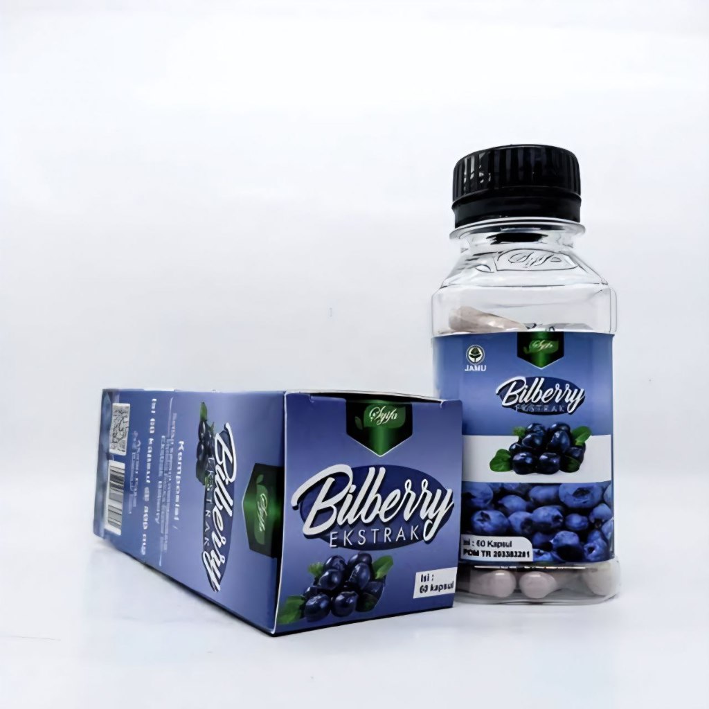 Bilberry Ekstrak - Kapsul Ekstrak Bilberry Untuk Kesehatan Mata