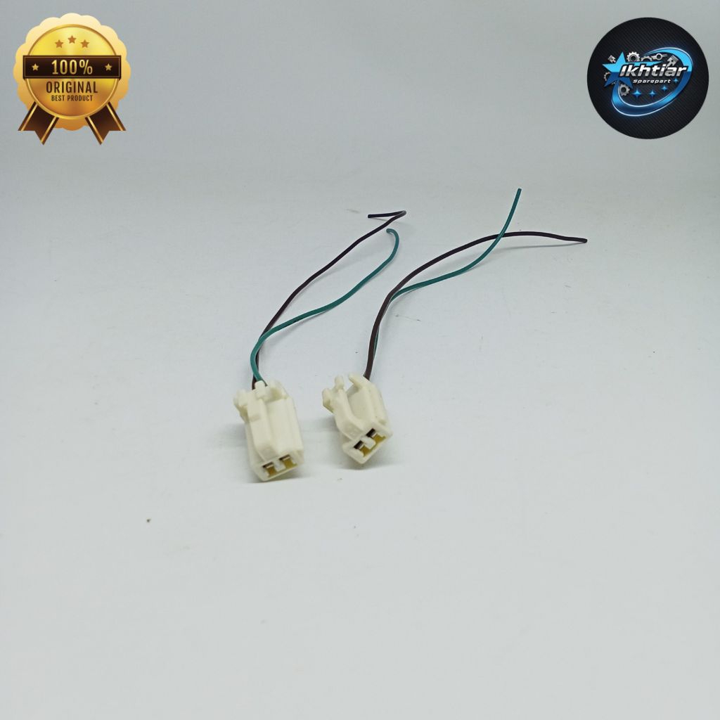Socket Soket Female Lampu Spoiler Belakang Atas  Avanza Agya Xenia standar (OEM)