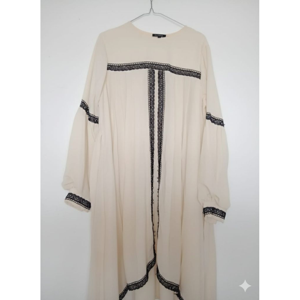 gamis wanita mocca elegan dan simple