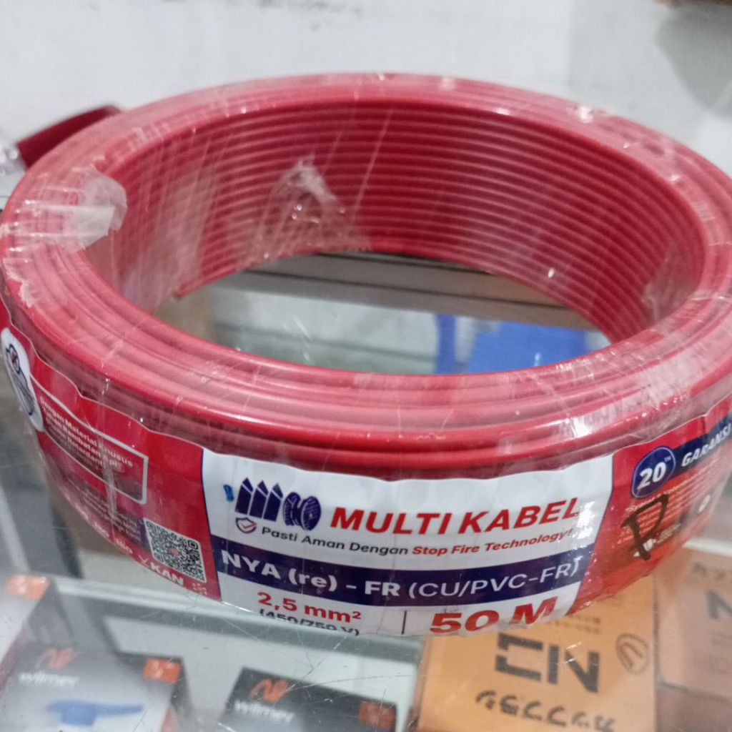 Kabel listrik tunggal 2.5 MM