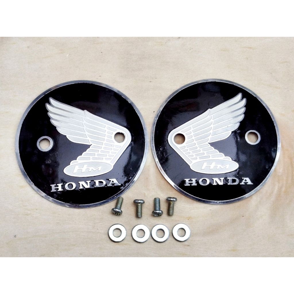 EMBLEM TANGKI HONDA S90 HITAM 1968/1969
