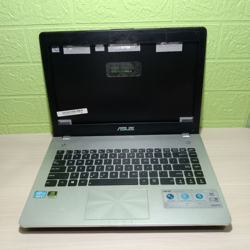 Kesing Case Casing Original Laptop Asus N46 Series N46V N46VM N46J