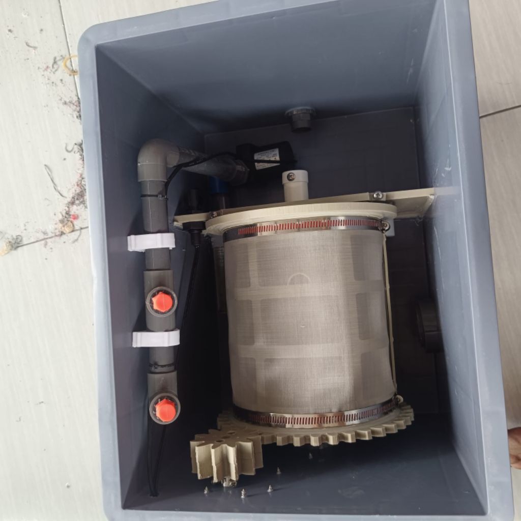 rotary drum filter 3ton,rdf filter,filterkolam
