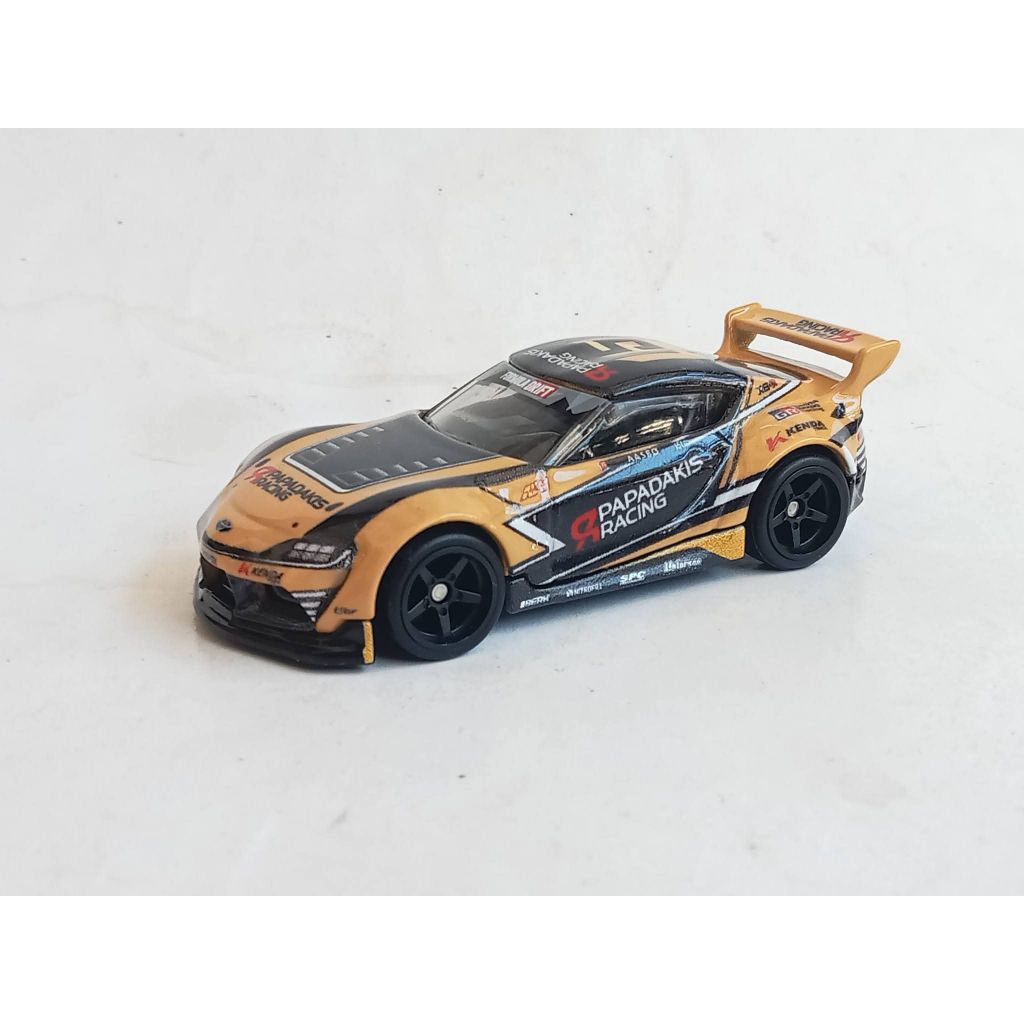 Hotwheels premium Toyota Supra GR Team transport loose